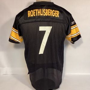 Pittsburgh Steelers Ben Roethlisberger Jersey boys XL (18 -20) Reebok